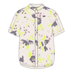 Maloja RettenkogelM. Shirt Women's in Shaded White Brushflower